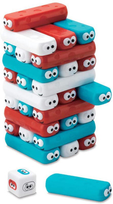 

Shopat7 30pcs/Set Plastic Domino Stacker Extract Educational Jenga Tumbling Tower Stacking Blocks Game Indoor Toys for Children(30 Pieces)