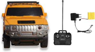 Kanchan Toys Hummer Cross Remote Control Car For Kids(Yellow)