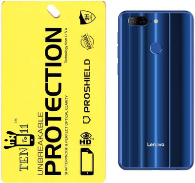 Ten To 11 Back Screen Guard for Lenovo K9(Pack of 1)