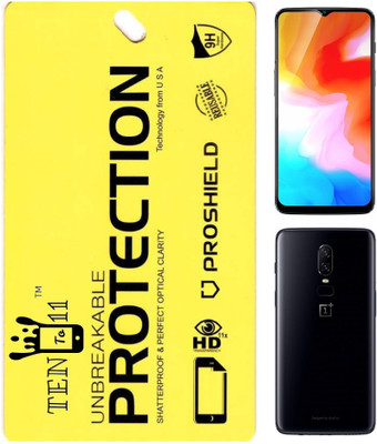 Ten To 11 Front and Back Screen Guard for OnePlus 6T(Pack of 1)