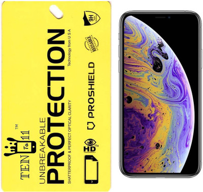 Ten To 11 Impossible Screen Guard for Apple iPhone XS Max(Pack of 1)