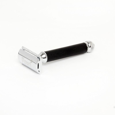 

Pearl Shaving Pearl Double Edge Safety Razor For Men’s/Boy’s (2 Pieces Razor Twister) T-121 Black(Pack of 2)