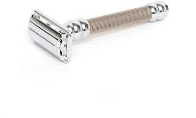 

Pearl Shaving Pearl Sbf-11 Double Edge Butterfly Razor For Men & Boys (Silver)