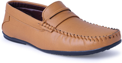 

Shoe Bazzar Mens Tan Shoe Loafers For Men(Tan