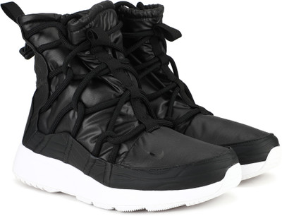 Nike WMNS TANJUN HIGH RISE Running Shoes For Women(Black)