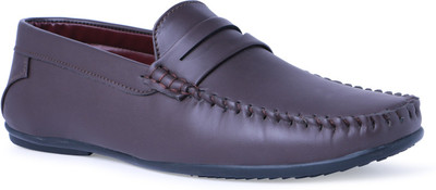 

Shoe Bazzar Mens Brown Shoe Loafers For Men(Bronze