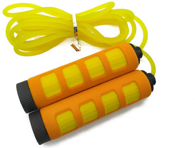 Nightstar Skipping Rope Freestyle Skipping Rope(Orange, Length: 298 cm)