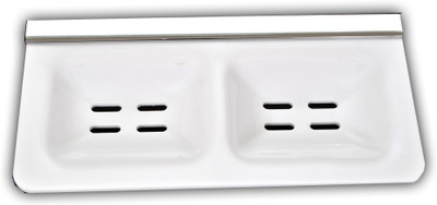 

Khushi Double soap dish(Milky White)