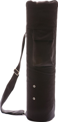 

KD Yoga Bag MAT Cover Full Zip Carry Bag with Multiple Pockets Storage Area Adjustable Strap(Black, Kit Bag)