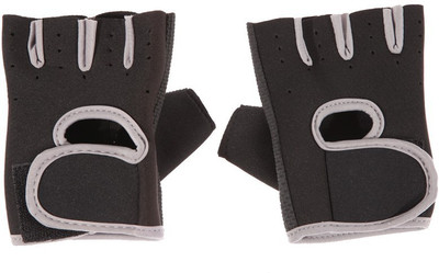 

LALA LIFE Sport Cycling Fitness Gym Workout Exercise Half Finger Gloves Men And Woman Gym & Fitness Gloves (, Grey, Black, Black;grey