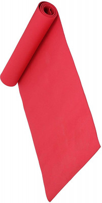 

QUINERGYS ™ 6MM EVA Thick Durable Non-slip Exercise Lose Weight Fitness Pad Mat Red 6 mm Yoga Mat, Shine red