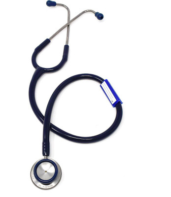 

IndoSurgicals Silvery II-SS Acoustic Stethoscope(Blue)