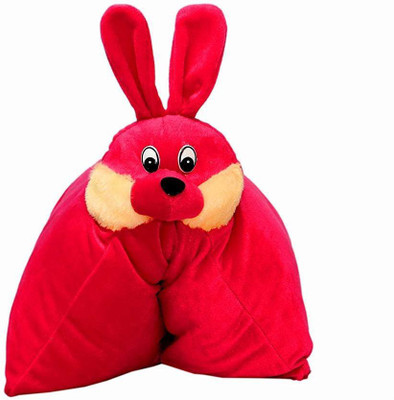 

SANA TOYS Cute Bunny Soft Pillow cm 42 - 42 cm(Red)