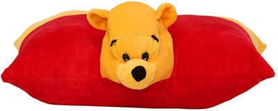 

PRACHI TOYS Baby Cushion / Pillow for Kids with Cartoon Character (Yellow) - 8 inch(Red and Yellow)