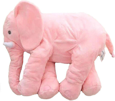 SANA TOYS soft Toy Cushion Pillow Cover for Baby Safty (Size_21x14x10 cm) (pink) - 10 cm(Pink)