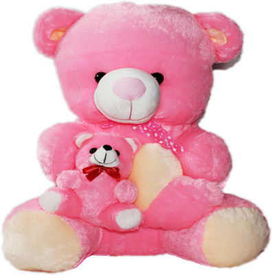 

AJRO SOFT TOY TEDDY BEAR - 54 cm(Pink)
