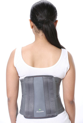 

DANETTA Contoured L.S. Belt Back Support (, GRAY, Grey