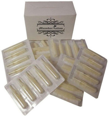 

Mumbai Tattoo 5RT TIPS Disposable Flat Tattoo Needles(Pack of 10)