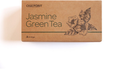 

chai point Green Tea, 25 Tea Bags (Pack of 2) Jasmine Green Tea Bags(50 g, Box)