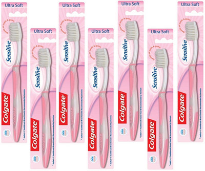 

Colgate Sensitive Soft Superior Gentle Cleaning Toothbrush Ultra Soft Toothbrush(Pack of 7)