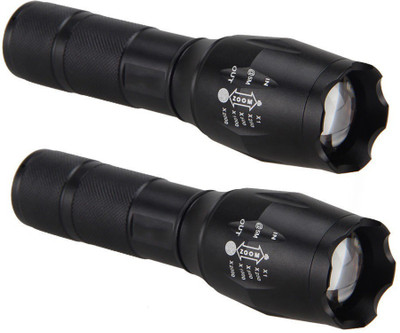 Care 4 waterproof 5 modes Small sun Cree Xlm - t6 (650) (pack of 2) Zoom able High power Long range Rechargeable flashlight torch light with Rechargeable battery and charging kit for both torches Torch(Black, 14 cm, Rechargeable) Care 4 waterproof 5 modes Small sun Cree Xlm - t6 (650) (pack of 2) Zoom able High power Long range Rechargeable flashlight torch light with Rechargeable battery and charging kit for both torches Torch(Black, 14 cm, Rechargeable)