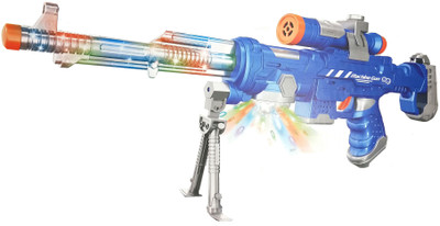 

TALKING GANESHA 19 inches Machine Army Musical Gun Toy for Kids - Multicolor(Multicolor)