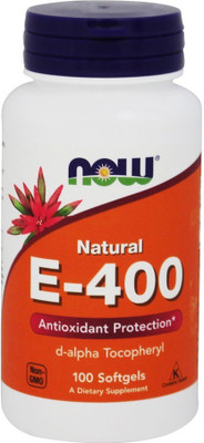 

Now Foods E-400 d-alpha Tocopheryl - 100 Softgels(100 No)
