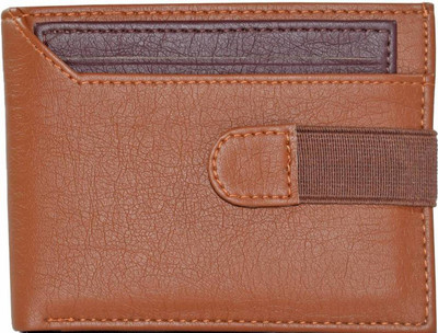 

Twinstar Men Tan Artificial Leather Wallet(7 Card Slots), Tan-brown