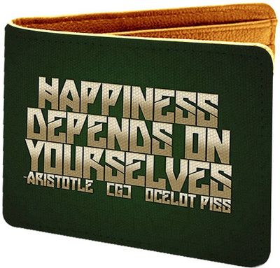 

MI-STYLE Men Multicolor Canvas Wallet(5 Card Slots)