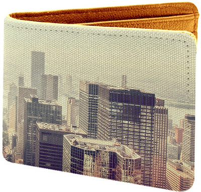 

MI-STYLE Men Multicolor Canvas Wallet(5 Card Slots)