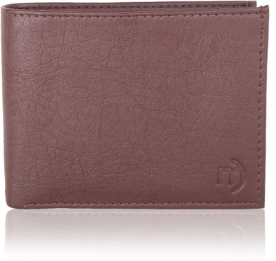 

MO DERNO Men Brown Artificial Leather Wallet(9 Card Slots), Brown 2