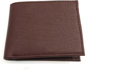 

radhe creation Men Casual Brown Genuine Leather Wallet(4 Card Slots)