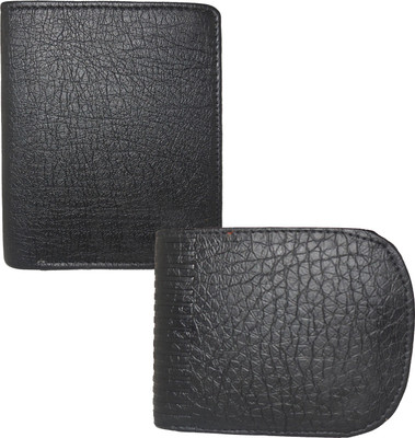 

Element Cart Men Black Artificial Leather Wallet(9 Card Slots)