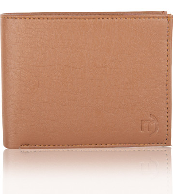 

MO DERNO Men Formal Tan Artificial Leather Wallet(9 Card Slots), Tan 4