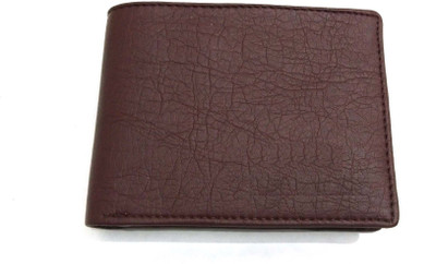 

radhe creation Men Brown Genuine Leather Card Holder(4 Card Slots)