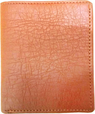 

Fillincart Men Formal Tan Artificial Leather Wallet(9 Card Slots), Brown
