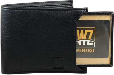 

WENZEST Boys Black Artificial Leather Wallet(5 Card Slots)