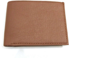 

radhe creation Men Brown Genuine Leather Card Holder(4 Card Slots)