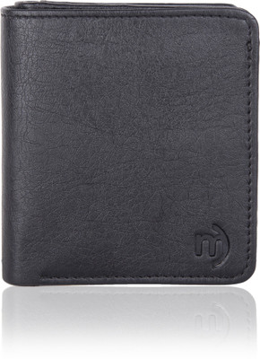 

MO DERNO Men Black Artificial Leather Wallet(6 Card Slots), Black 3