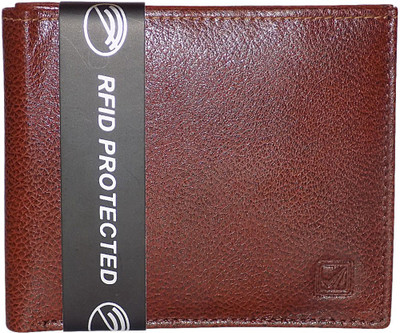 

Kan Men Maroon Genuine Leather Wallet(5 Card Slots)