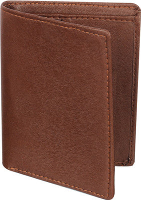 

WalletIn Men Casual Brown Artificial Leather Wallet(9 Card Slots)
