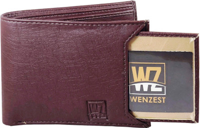 

WENZEST Boys Brown Artificial Leather Wallet(5 Card Slots)
