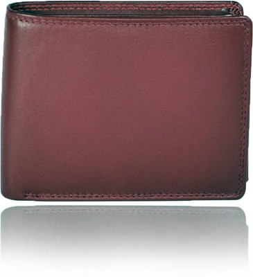 

TWINSTAR Men Maroon Artificial Leather Wallet(11 Card Slots)