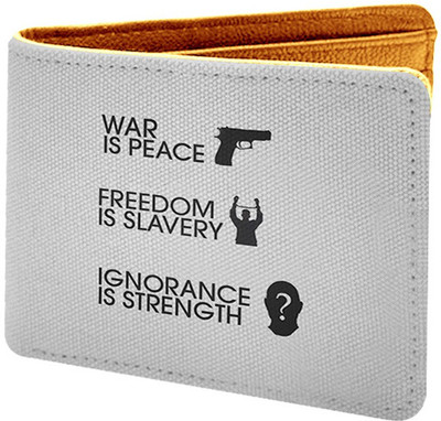 

MI-STYLE Men Multicolor Canvas Wallet(5 Card Slots)