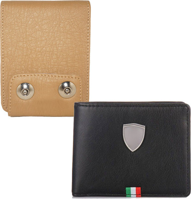 

Element Cart Men Brown, Black Artificial Leather Wallet(4 Card Slots), Black;brown