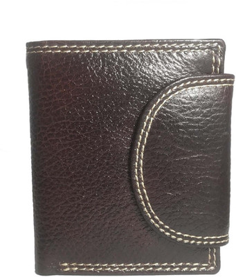 

Shononi Men Brown Genuine Leather Wallet(5 Card Slots)