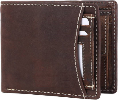 

COST TO COST Men Brown Genuine Leather Wallet(7 Card Slots)