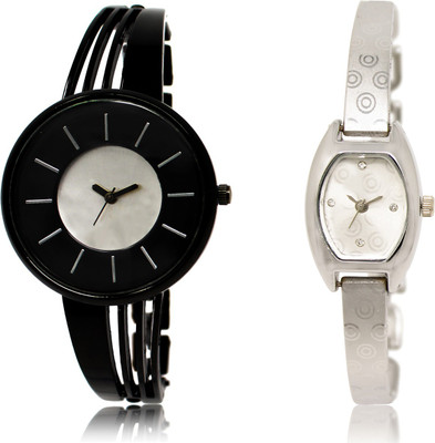 

The Shopoholic New Collection Black And Silver Dial Analog Watch For Girls Girls Fashion Watch - For Women