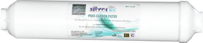 

Aqua Plus Silver 10' Inline Filter - Post Carbon Solid Filter Cartridge(5, Pack of 1)