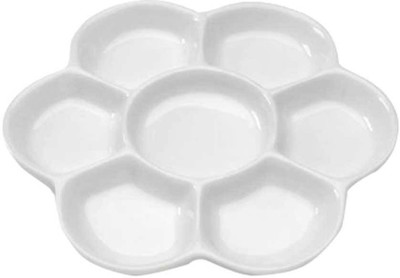 

Darice 7-Well Porcelain Palette, 6-Inch
